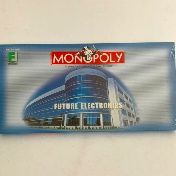 Vintage Monopoly Future Electronics Collector's Edition 2001 Board Game Sealed‎